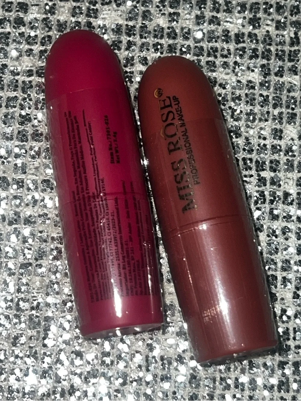 MISS ROYAL Professional Makeup Matte Lipstick Duo 54 Nati & 48 Beeper